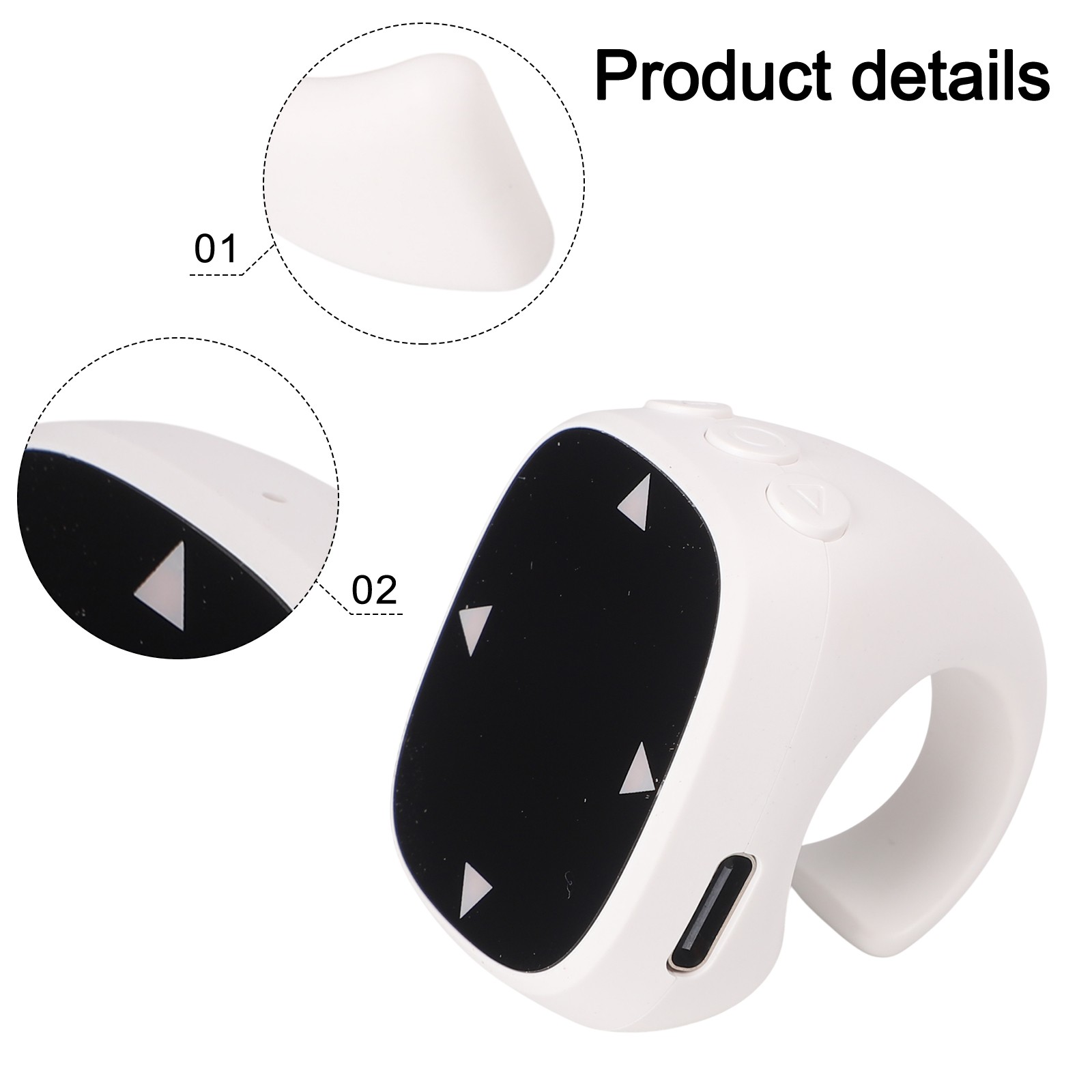 Effortless Touch Control Scrolling Ring Remote Perfect for Content Creation - Picture 15 of 26