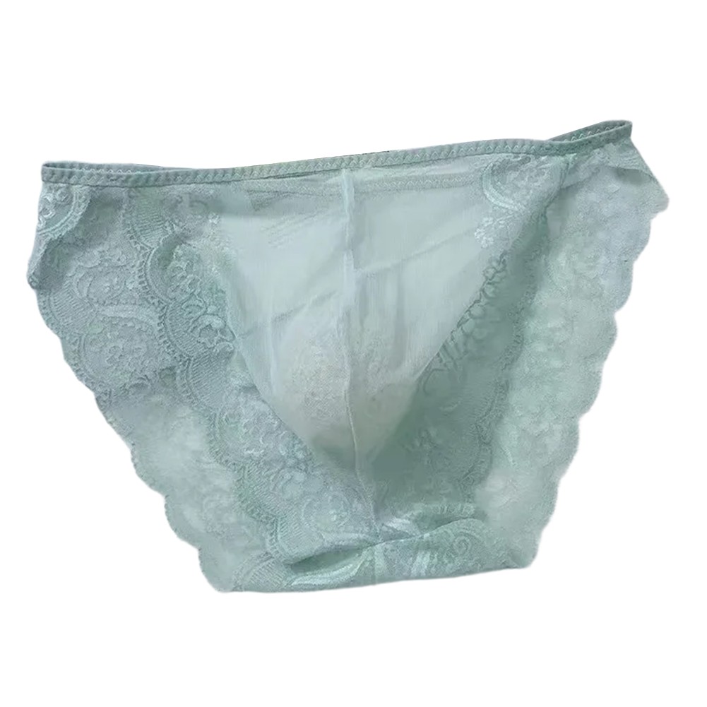Calzoncillos de encaje para hombre ropa interior transparente sin costuras para comodidad transpirable - Imagen 14 de 24