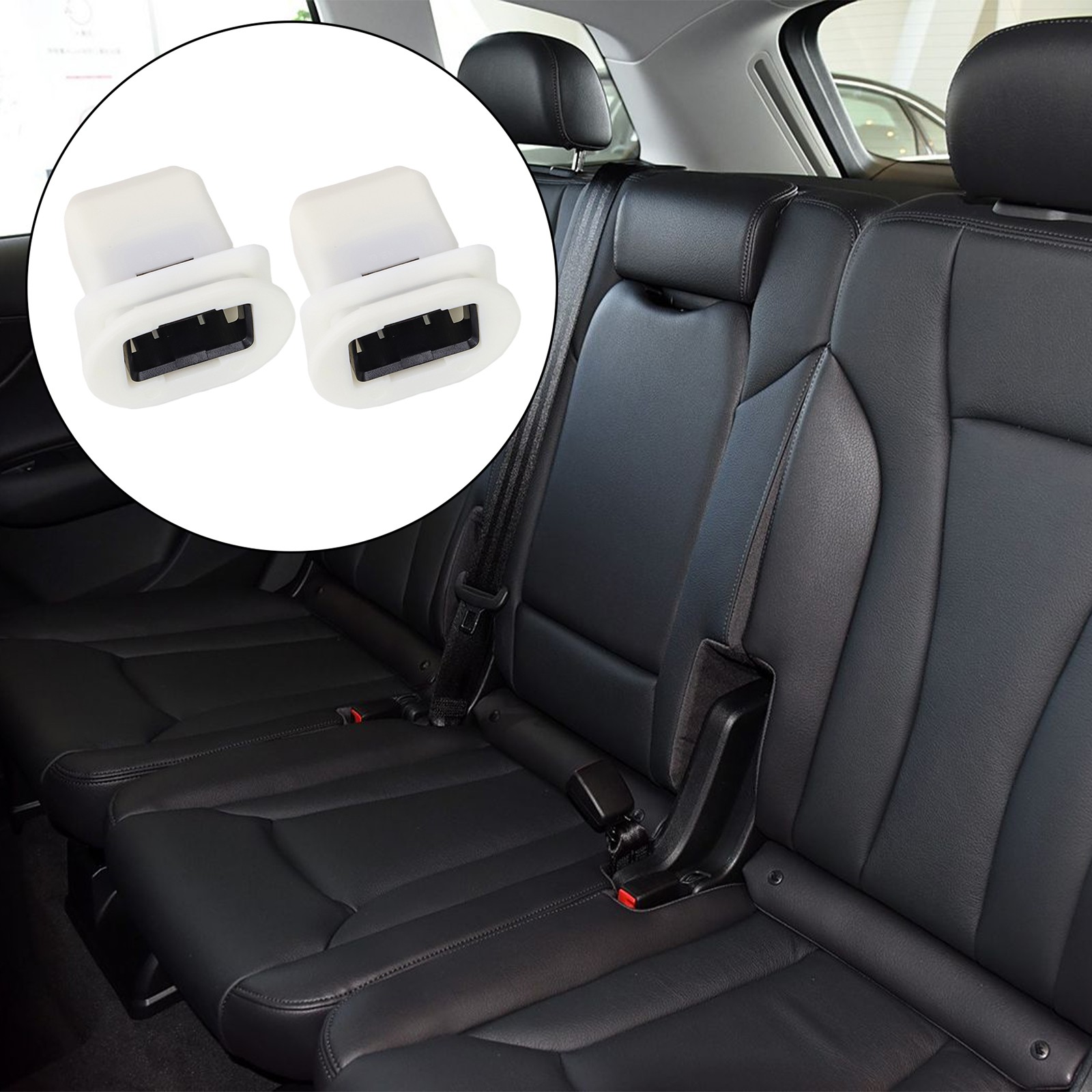 2 Boucles De Siège Arrière Pour Audi Q7, A4, S4, A5, VW ID3 - Pièces 4L0886373 / 11D868373