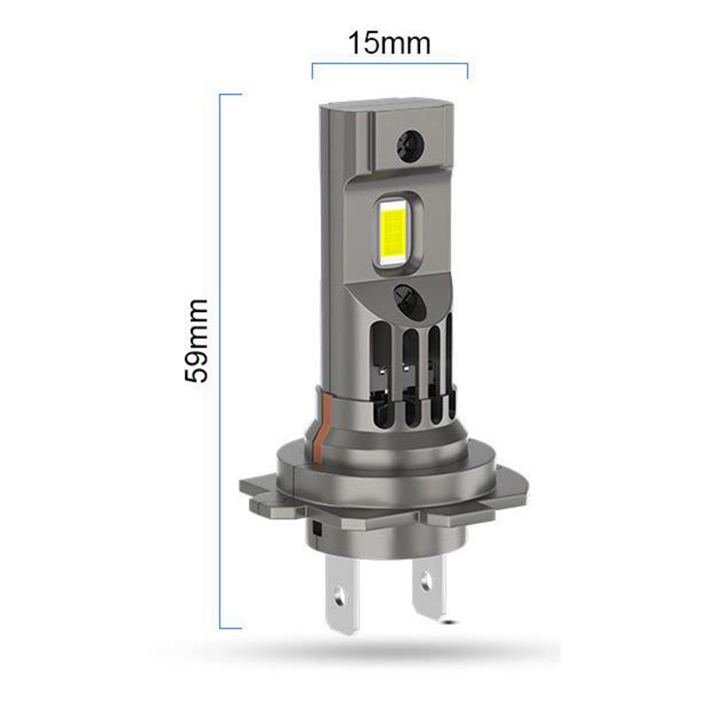 High Performance H7 LED Headlight Bulb with Fan 6000K White Light for Vehicles - Picture 9 of 9