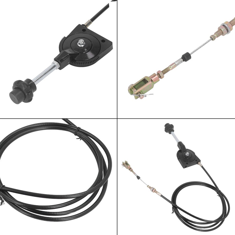 Câble De Commande D'accélérateur De Rechange Pour Excavatrice - 2,5 M - Fil Flexible Manuel Pour EX230 EX230, Matériau PU