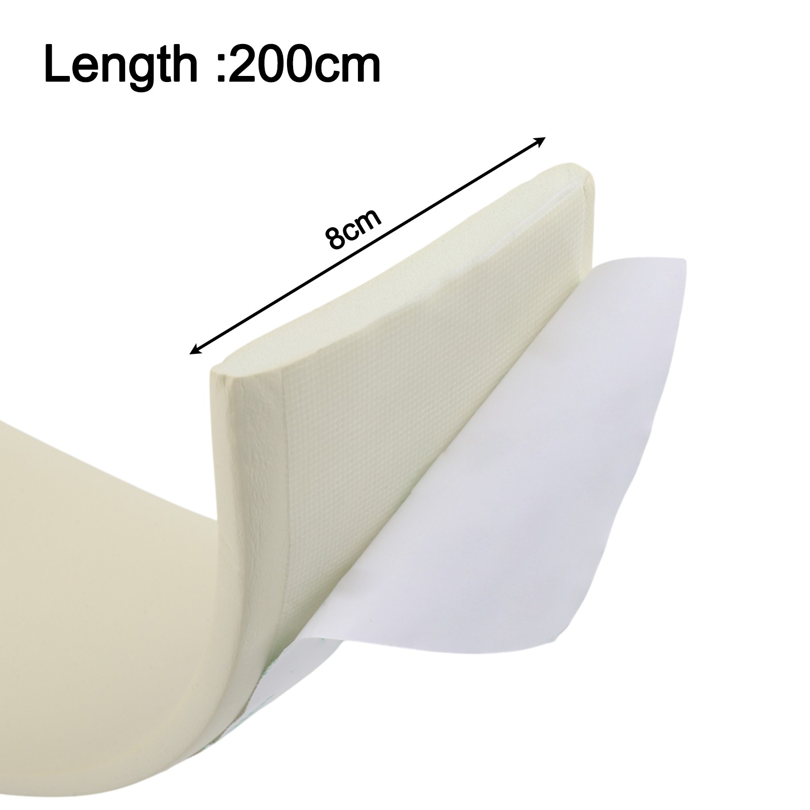 2M Waterproof Skirting Board Thickened AntiCollision Strip for Home Decor