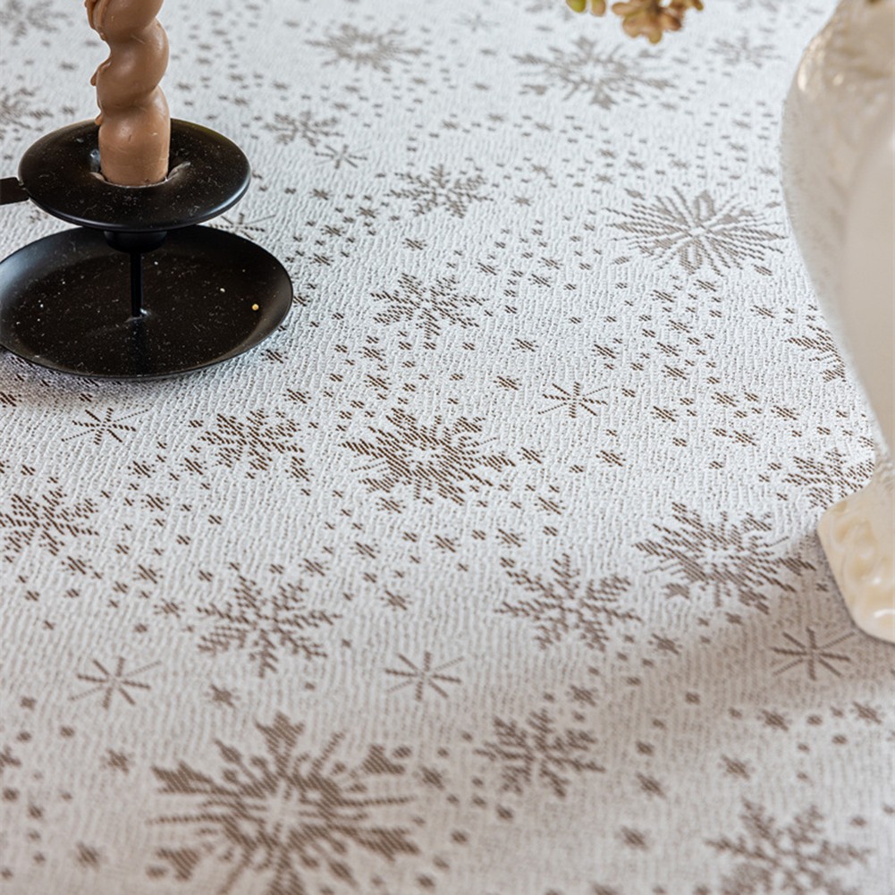 Floral Design Tablecloth 140x100cm Soft Linen Cotton for Family Gatherings - Picture 22 of 33