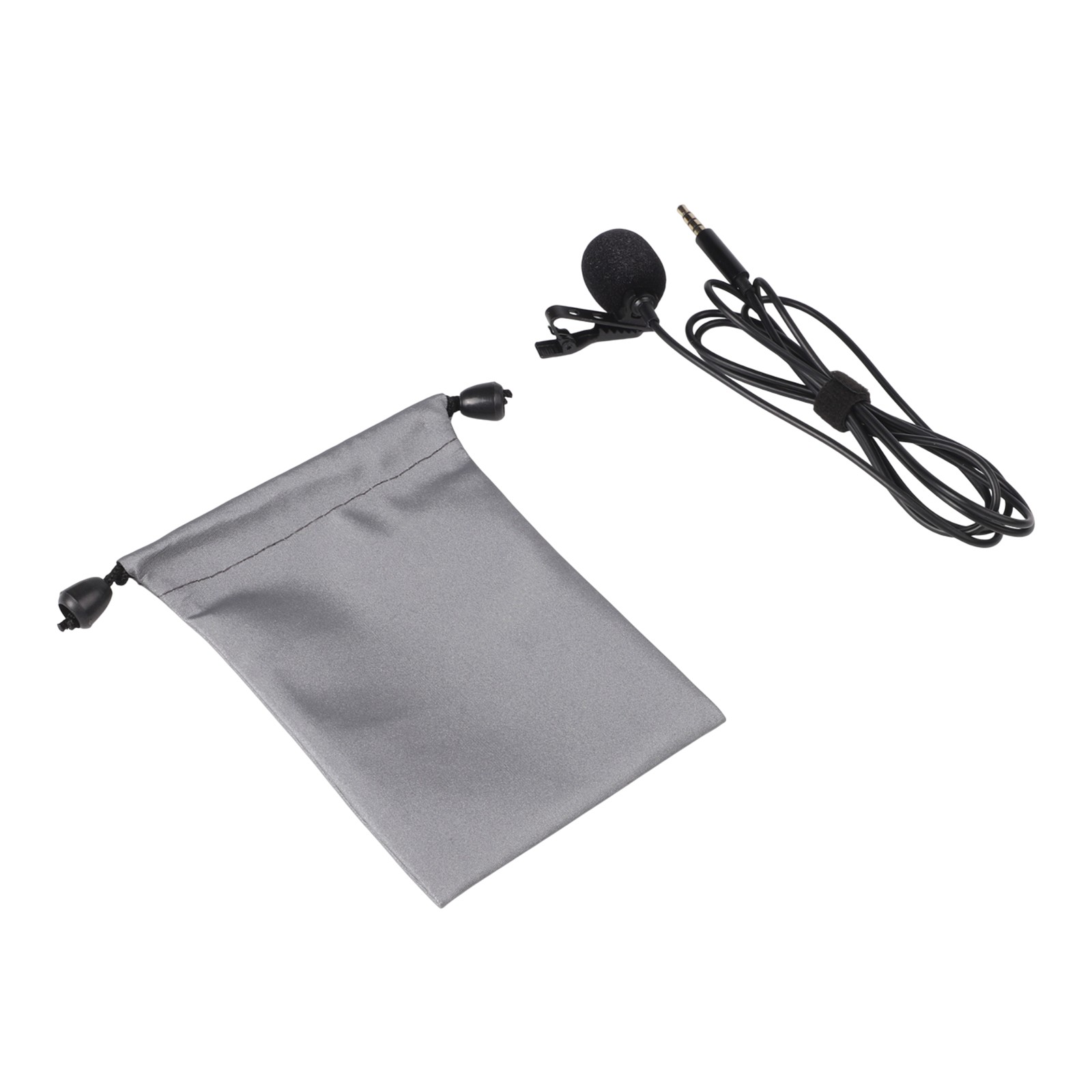 Microphone �� clipser 1 5 m pour audio clair pour streaming en direct et vlogs - Zdjęcie 16 z 45