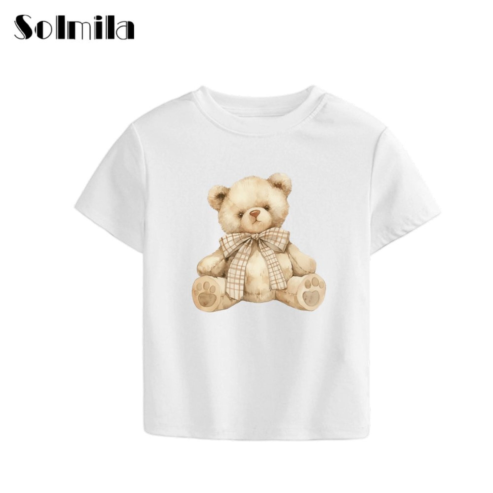 Summer Basic T Shirt Vacation And Holiday Clothing Fashionable Women's Top - Picture 13 of 14