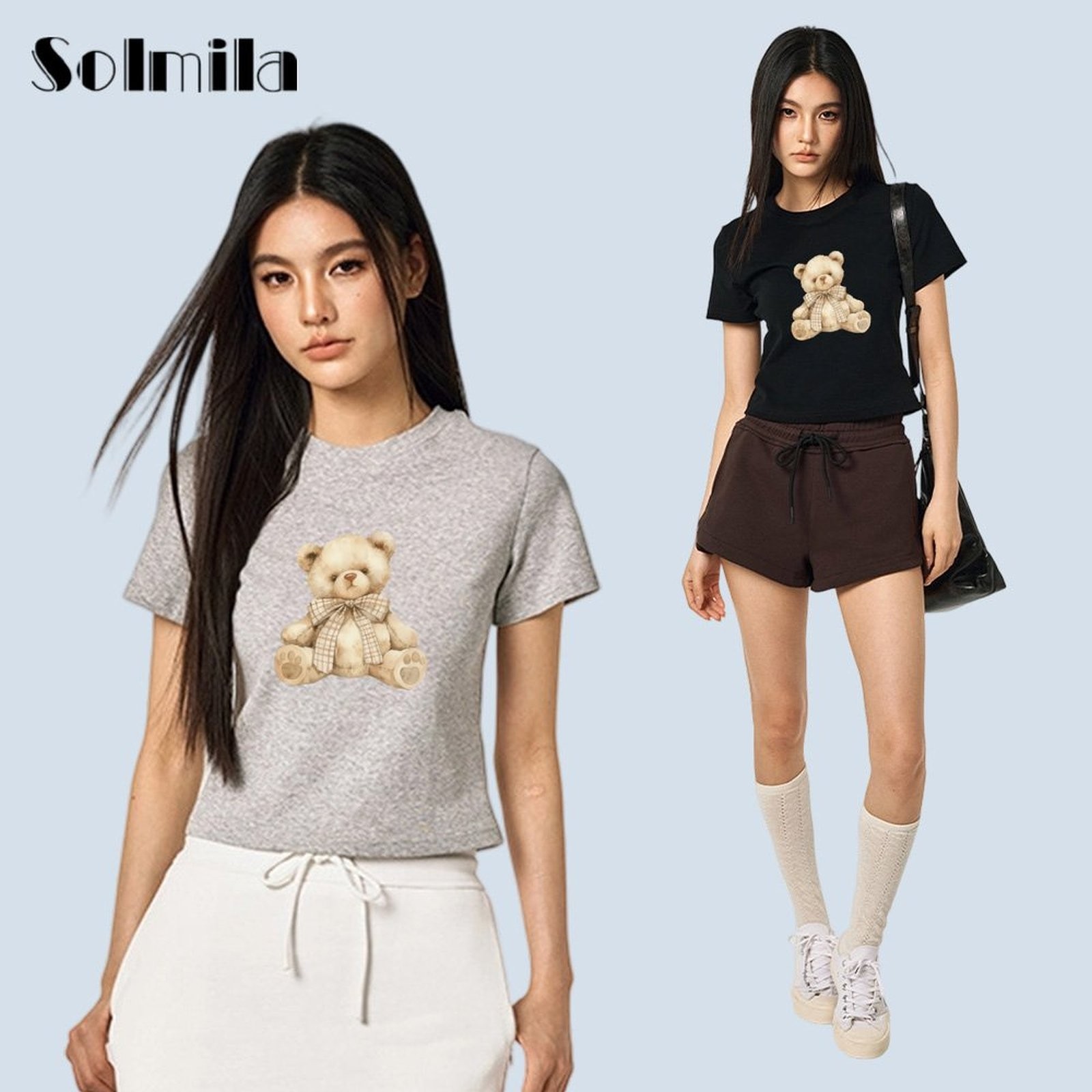 Summer Basic T Shirt Vacation And Holiday Clothing Fashionable Women's Top - Picture 1 of 14