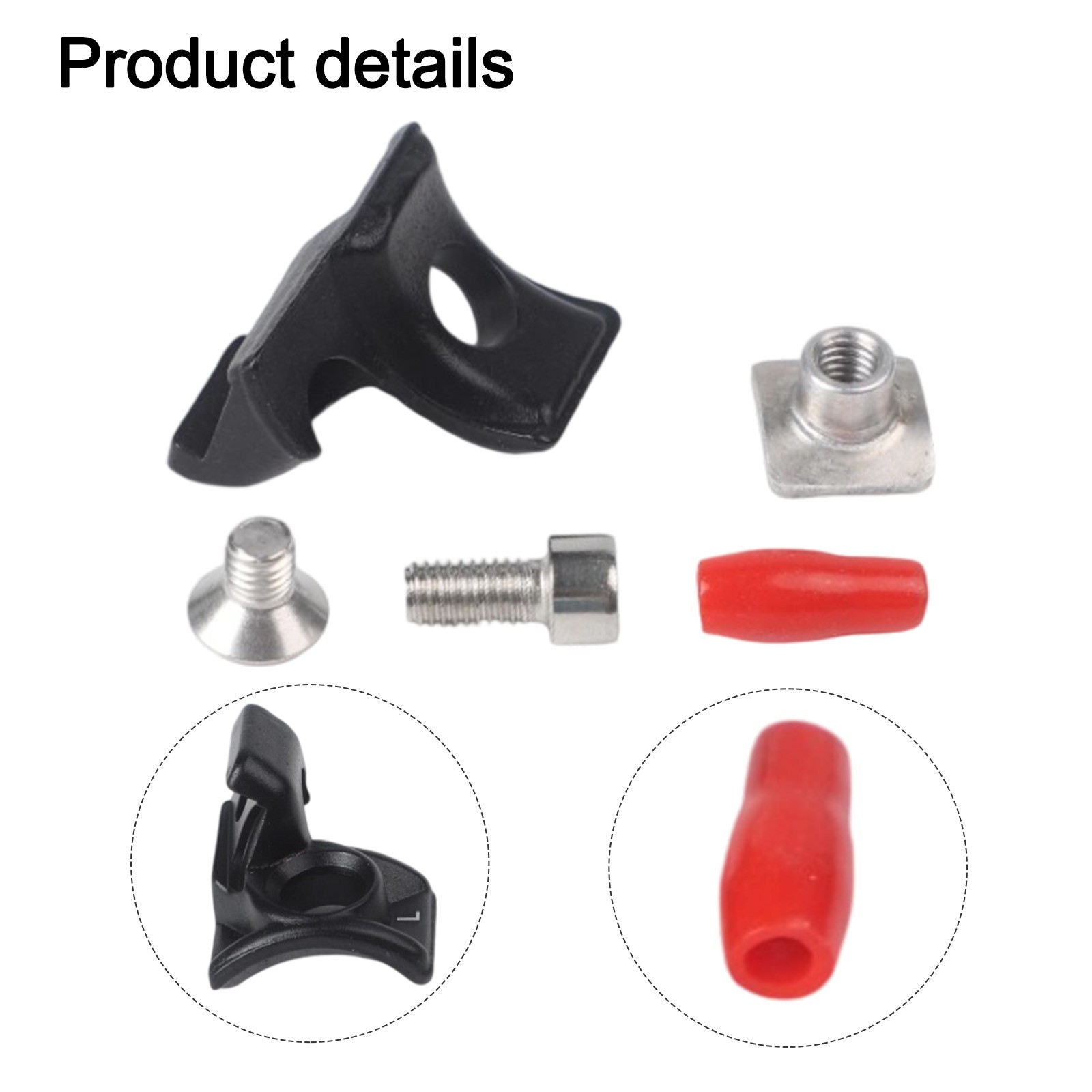 Portable Shifter Mounting Bracket Bicycle Components Metal Sporting Goods