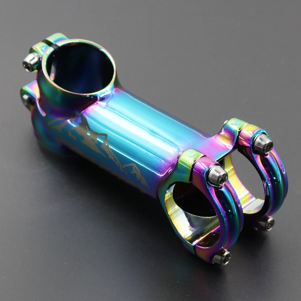 Short Stem Bicycle Handlebar Extender in Bright Colors for Comfortable Riding