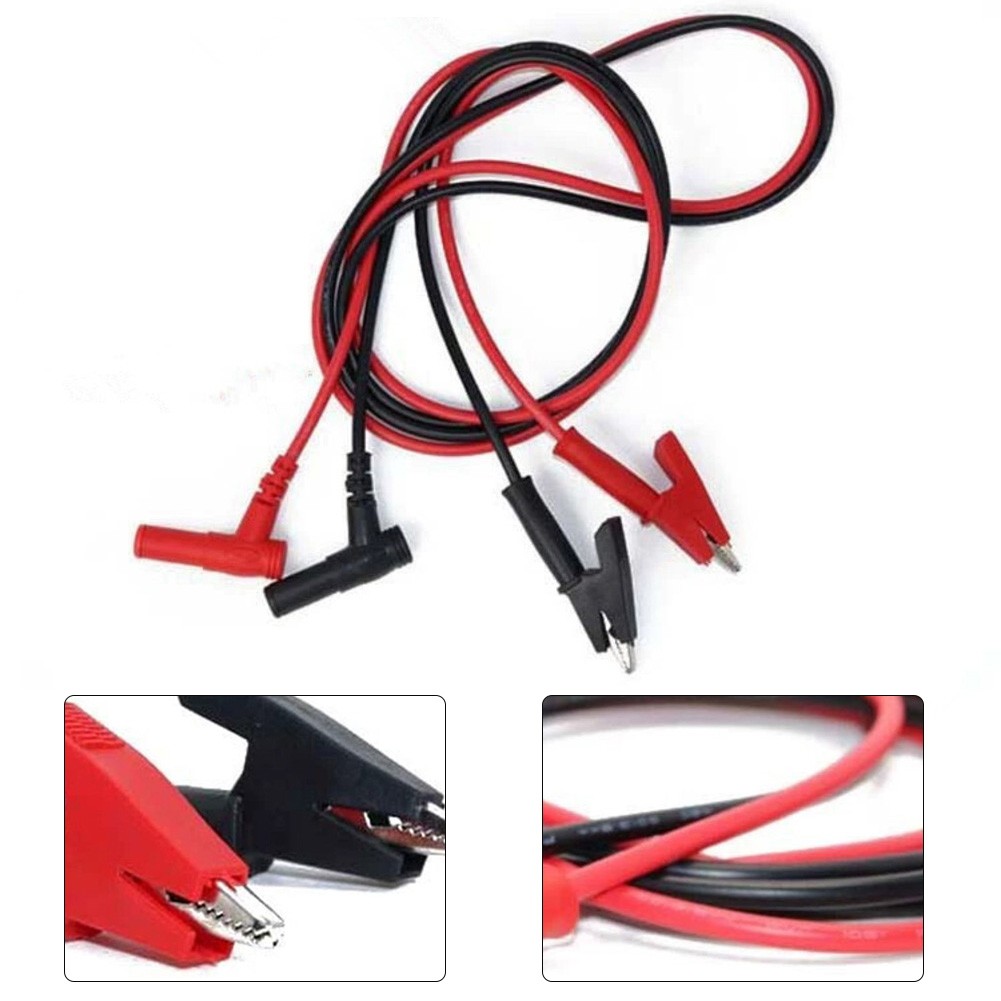 Flexible For alligator Clip Test Leads for Various Electrical Projects