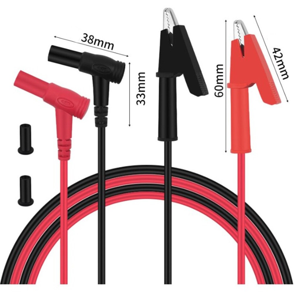 Flexible For alligator Clip Test Leads for Various Electrical Projects
