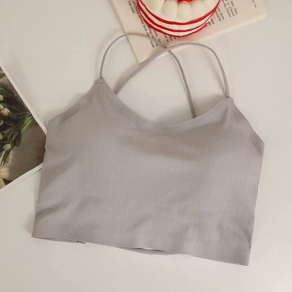 Cross Back Unterwäsche für Damen weicher Stoff mit Vollschale und Brustpolster - Bild 11 von 11