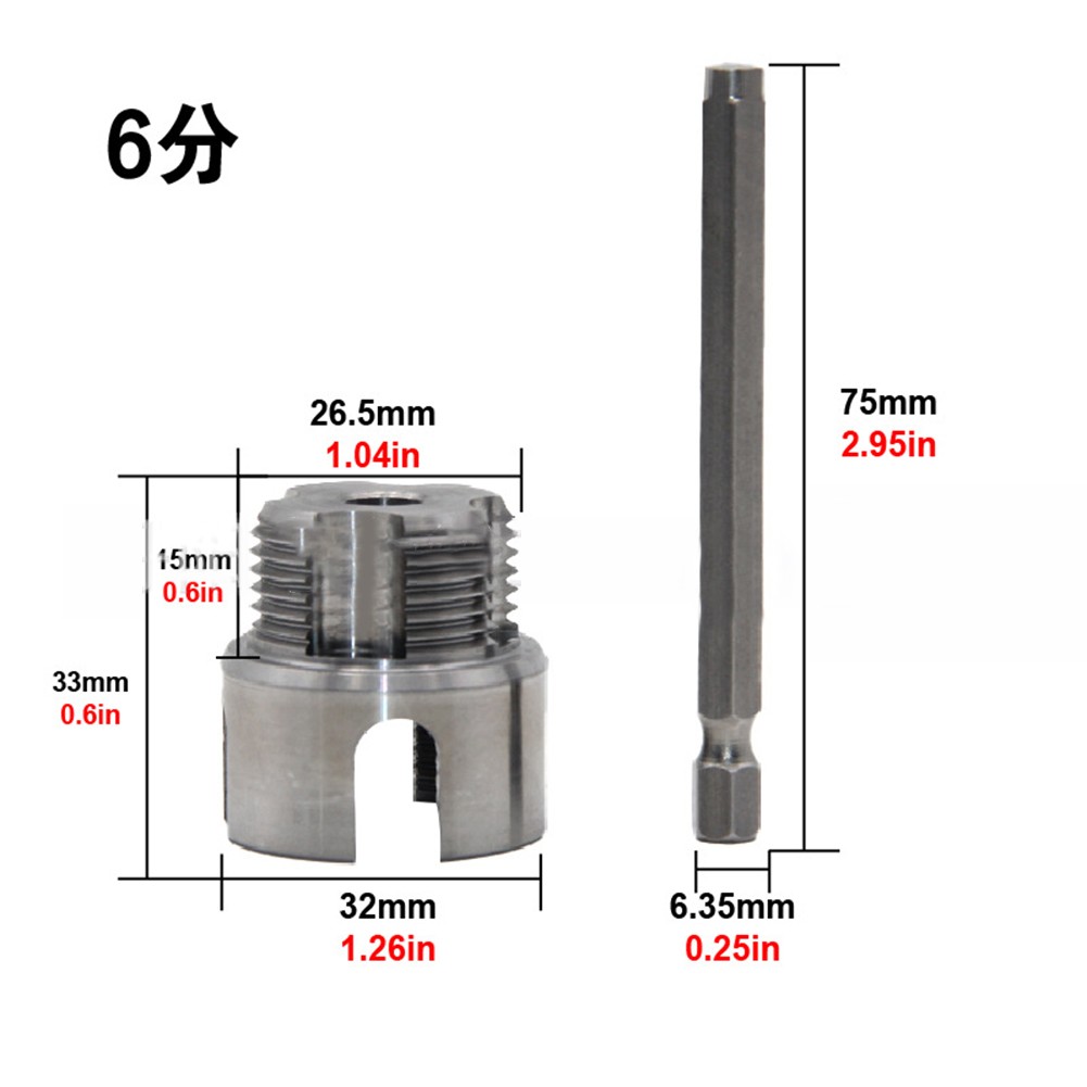 Advanced Thread Cutting Tool for Water Pipes 20MM 25MM Integrated Design - Picture 25 of 33