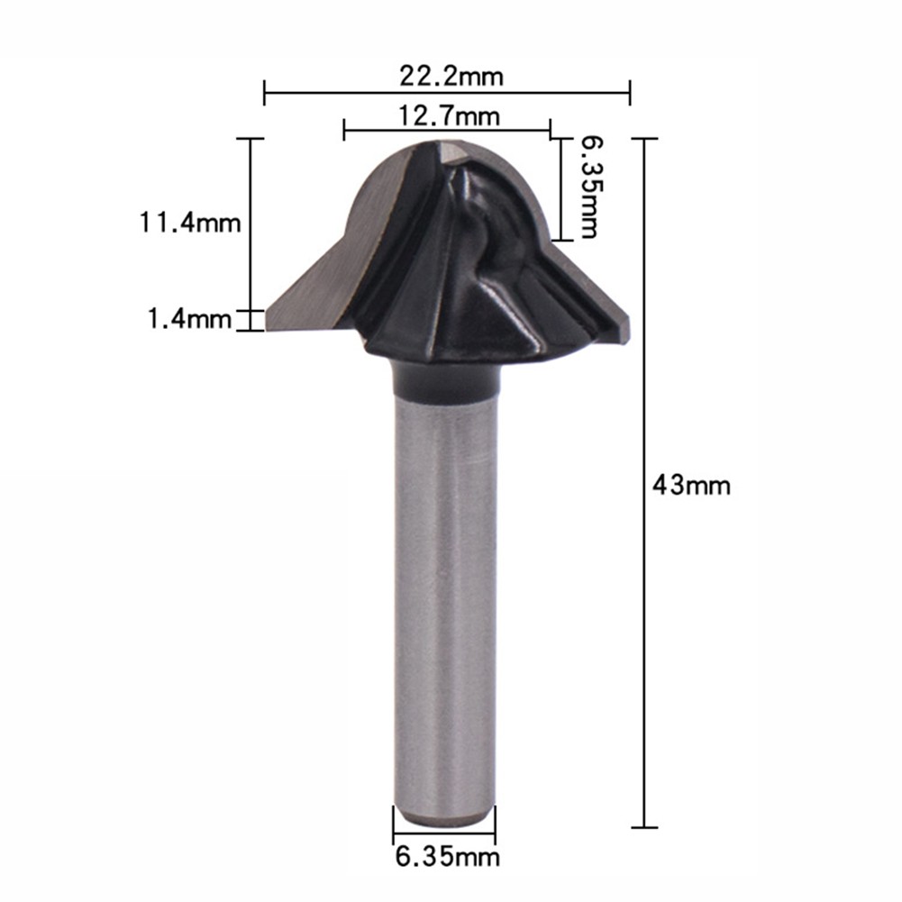 V-shaped Milling Cutter Easy Installation Non-slip Handle Efficient Tool