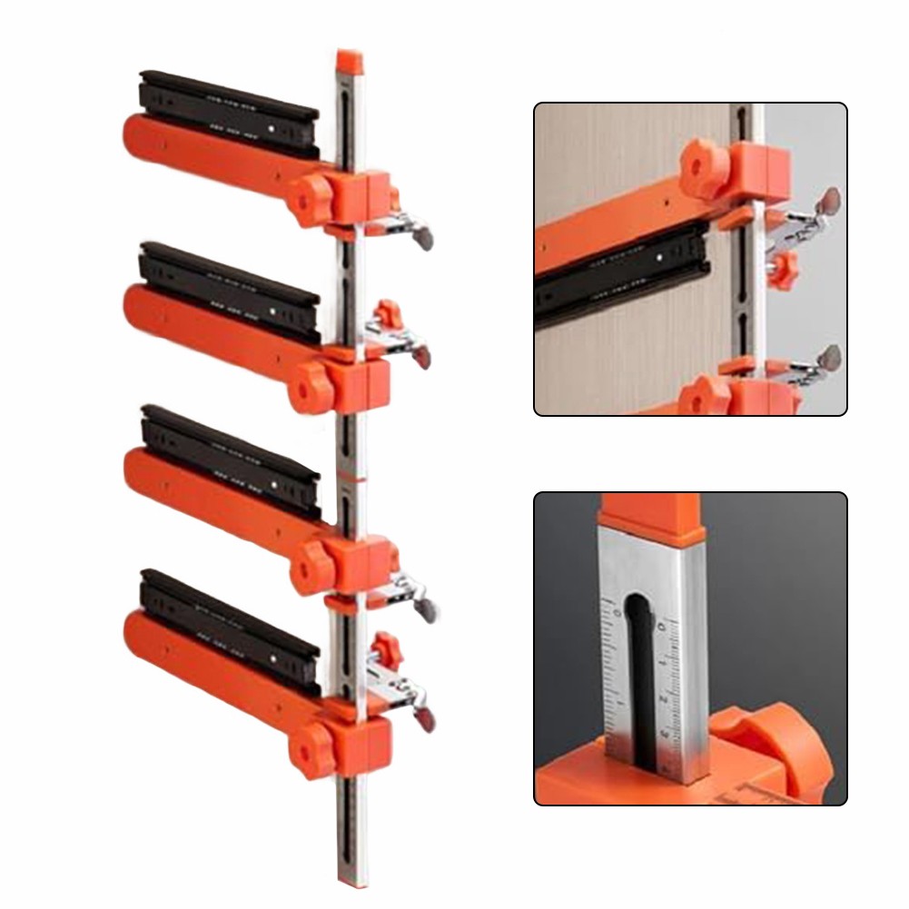 Drawer Slide Jig with Magnetic Arm and Easy Length Adjustment Features - Picture 15 of 18