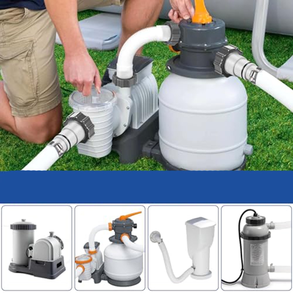 For Intex Pool Hose Adapter 125 to 15 Inch Includes Complete Installation Kit