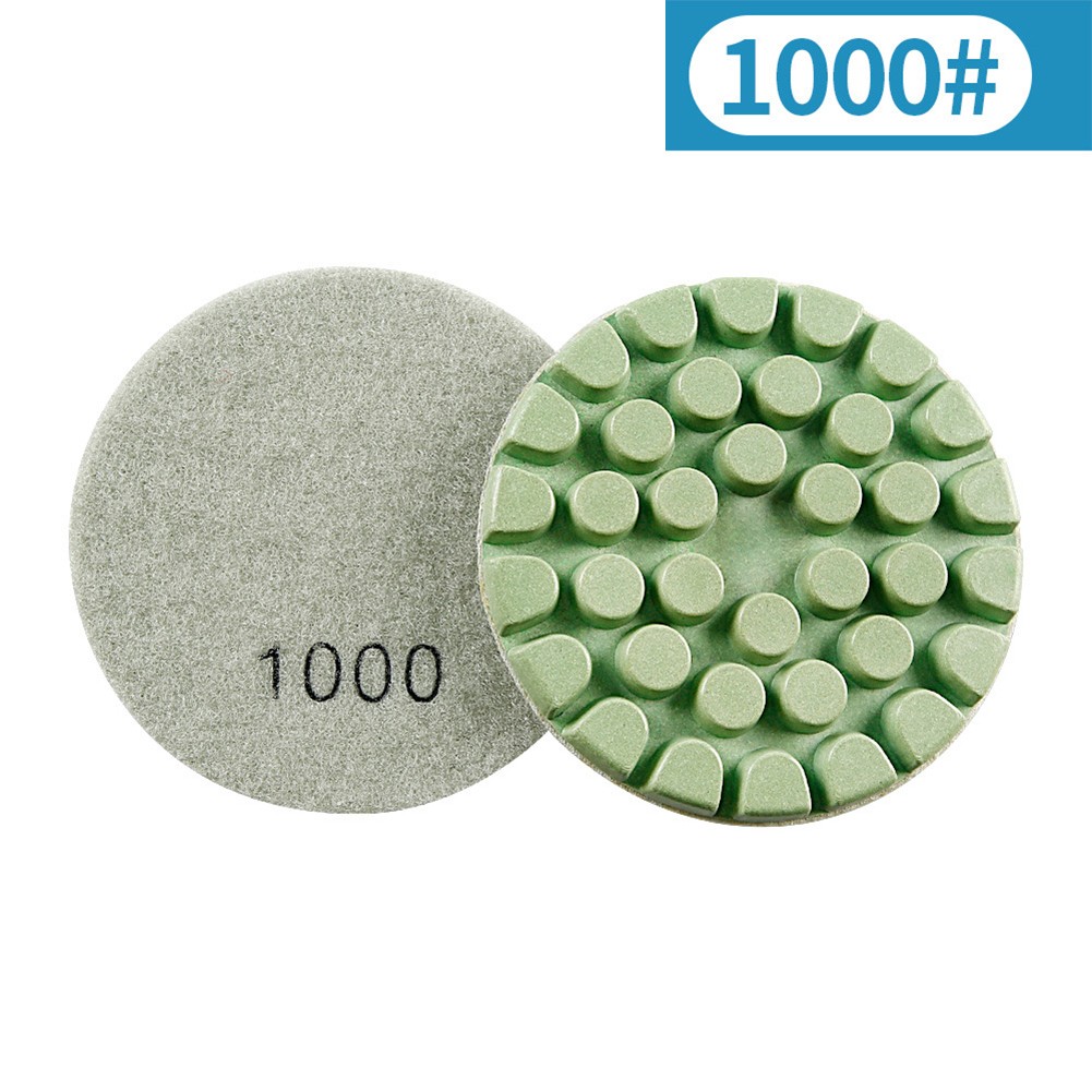 Concrete Polishing Discs 4 Inch 6PCS Diamond Pads for Floor Maintenance