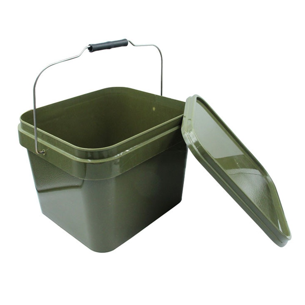 Seau à Vifs Flow Troll Frabill - 6 Quarts - Jaune/Blanc - Neuf
