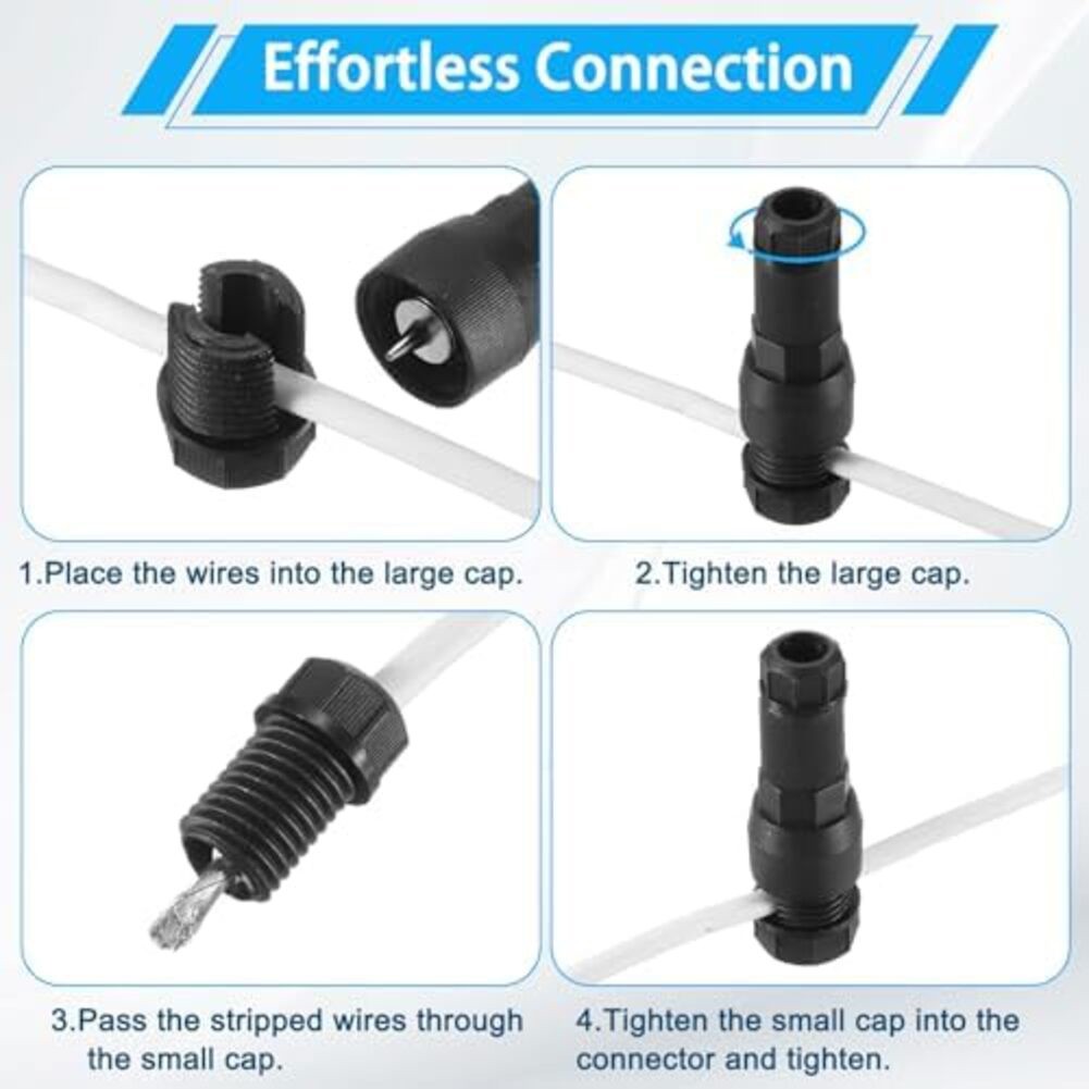 Easy Install Lighting Connector Landscape Lighting Connector Maximum Power 500W - Afbeelding 22 van 27