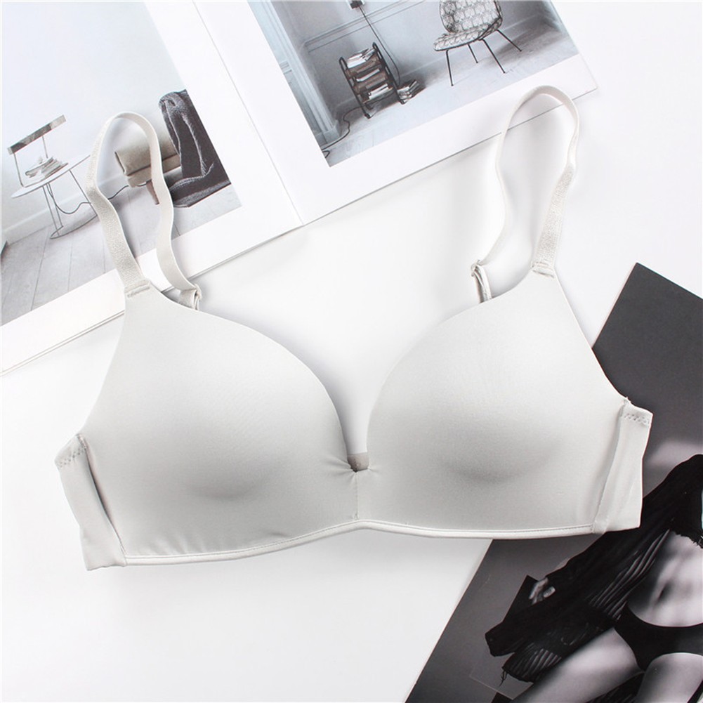 Comfortable Bra Spring Fashion 3/4 Cup Shape Open Back Design Polyester Fabric - Picture 13 of 16