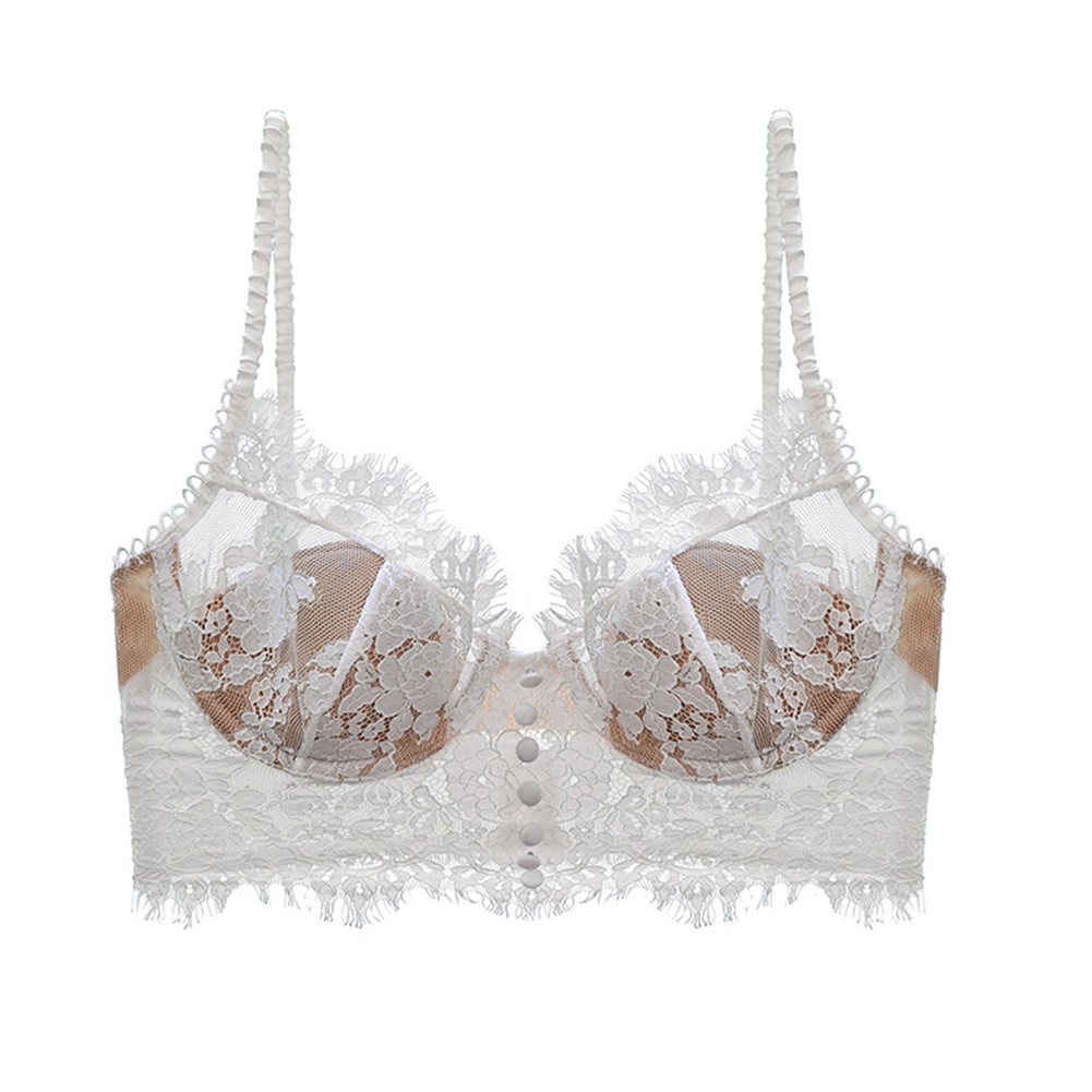 For Women Ultra Thin Breast Collection Bra Open Back Style Small to XL - Picture 13 of 16