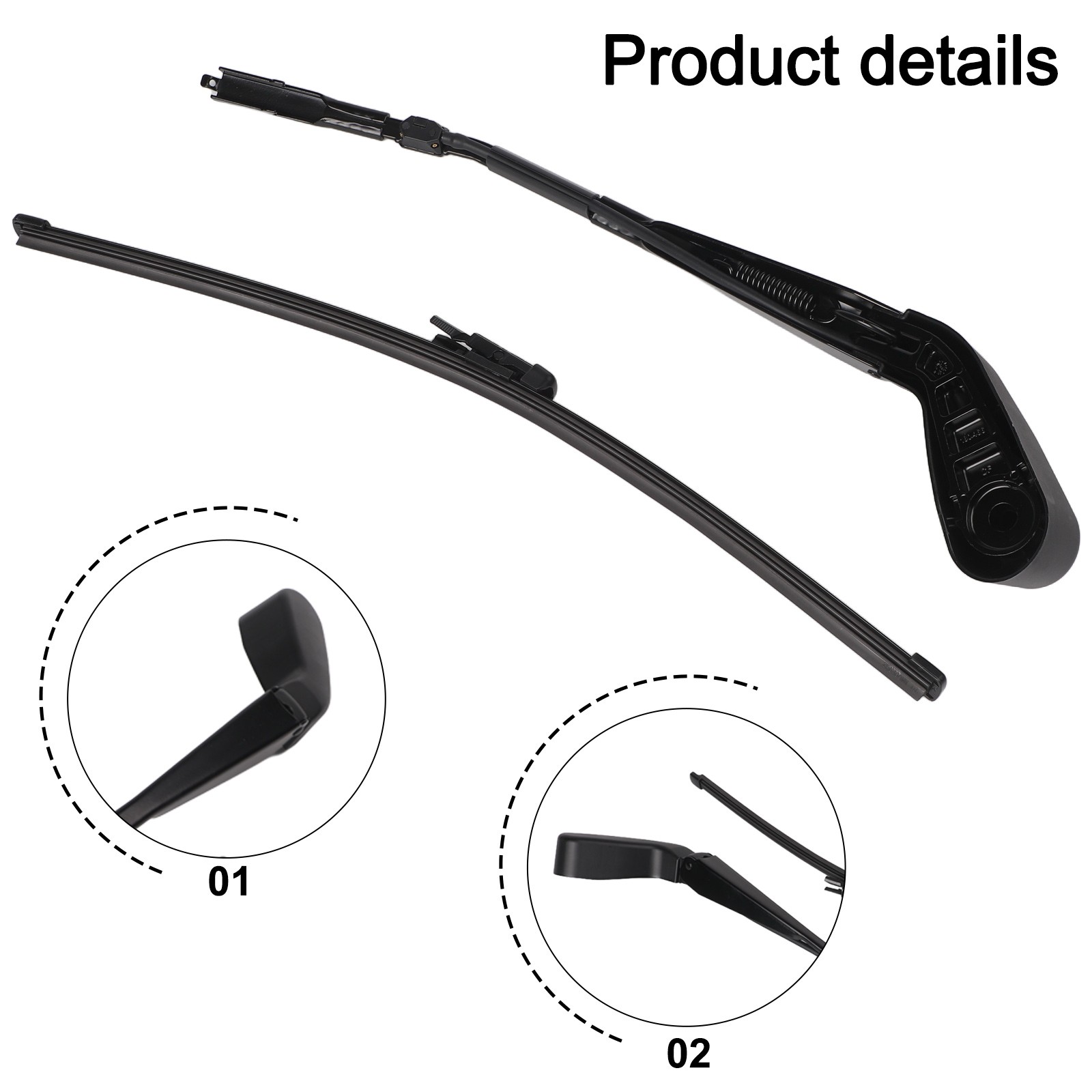 Rear Wiper Assembly Rear Wiper Blade Automotive Repair Plastic Wiper Rocker