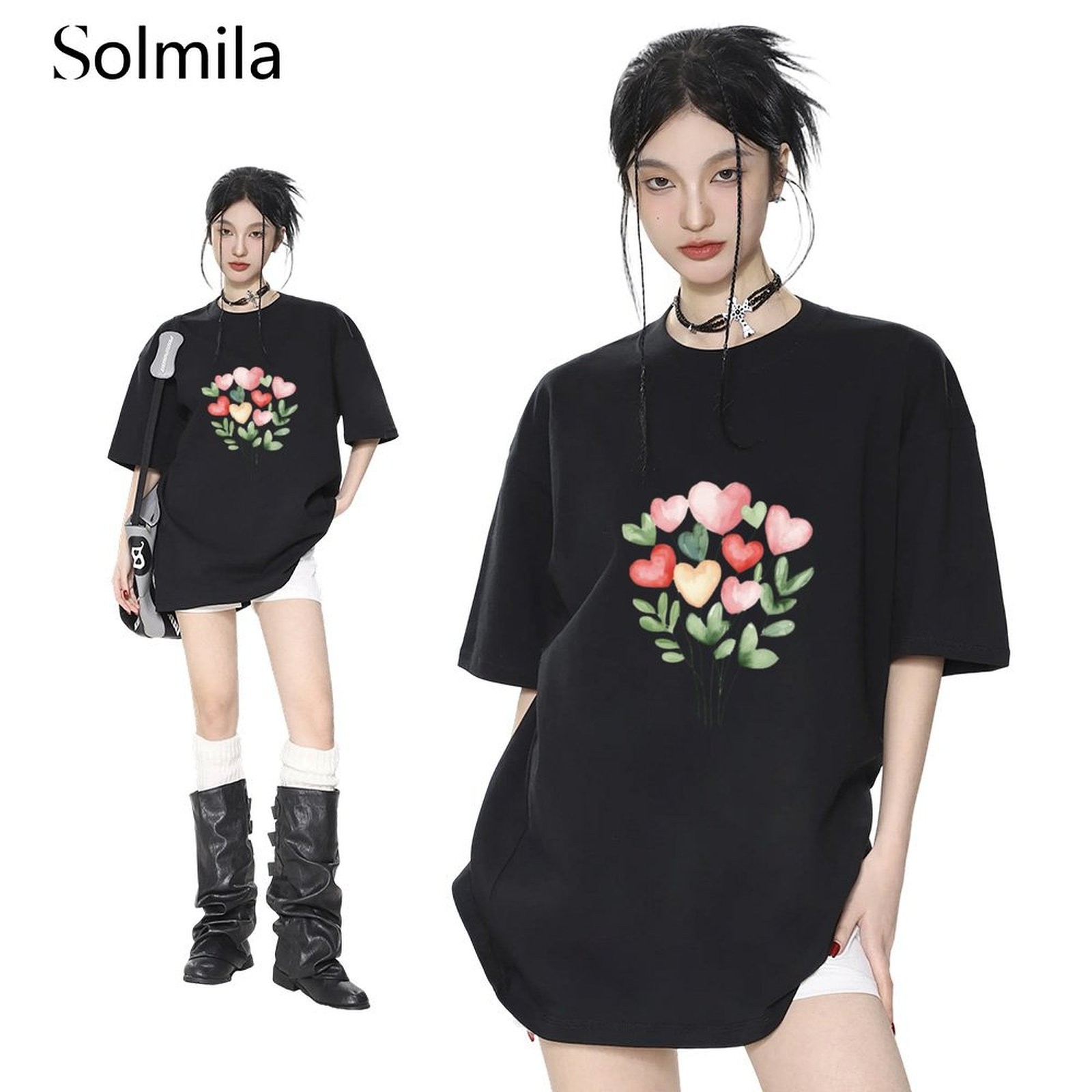 Casual T Shirt Comfortable Tee Club Wear Home Relaxation Top Polyester Fabric - Picture 8 of 13