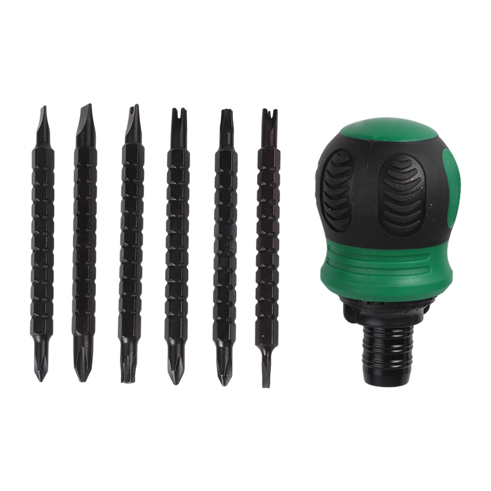 Set cacciaviti a cricchetto portatile 12 in 1 per progetti fai da te e riparazioni quotidiane - Foto 43 di 51