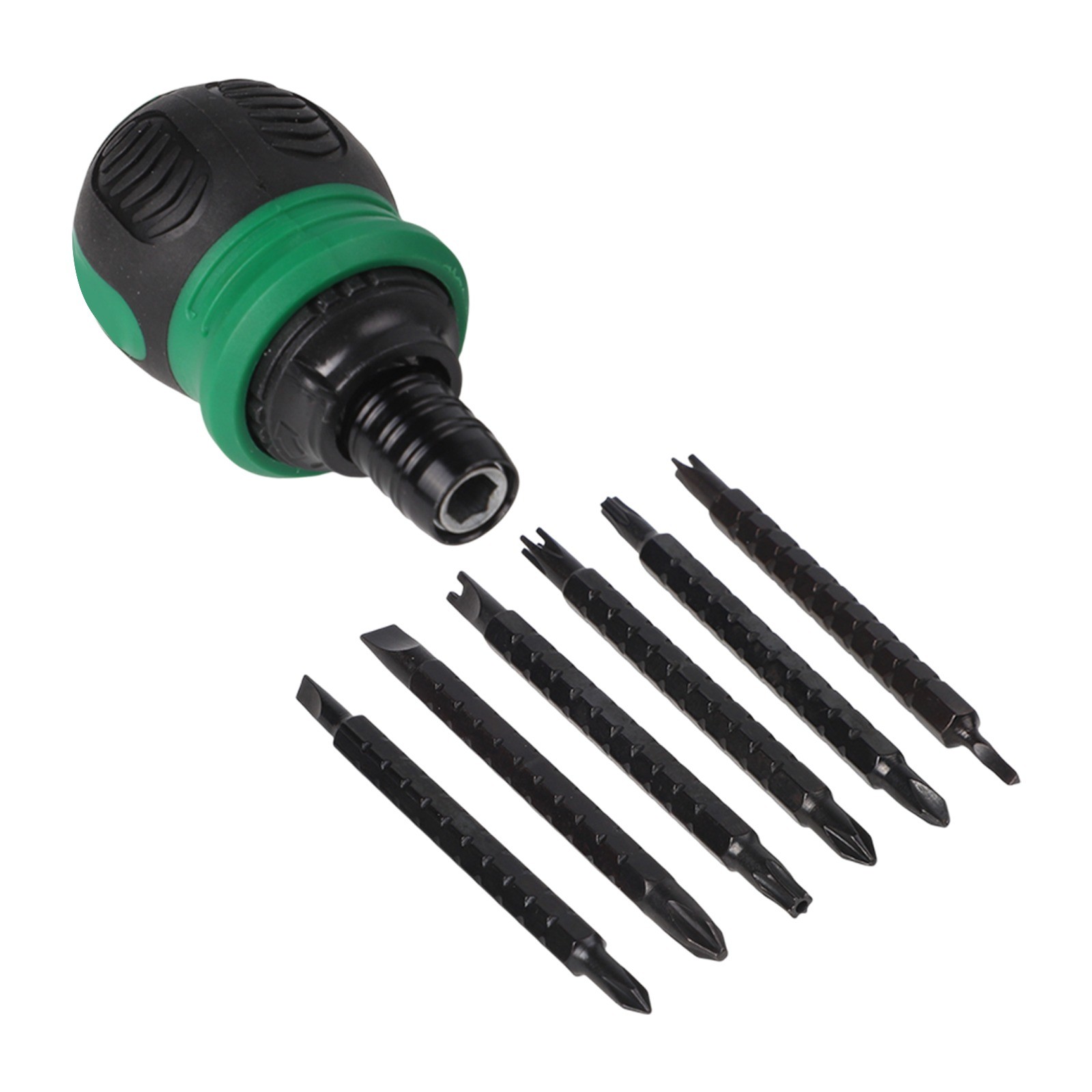 Set cacciaviti a cricchetto portatile 12 in 1 per progetti fai da te e riparazioni quotidiane - Foto 44 di 51