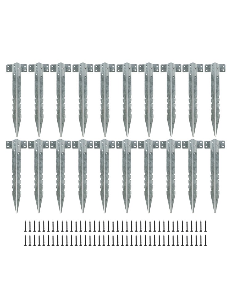 For Garden Railway Sleeper Brackets 10 or 20 Pieces for Raised For Garden Beds