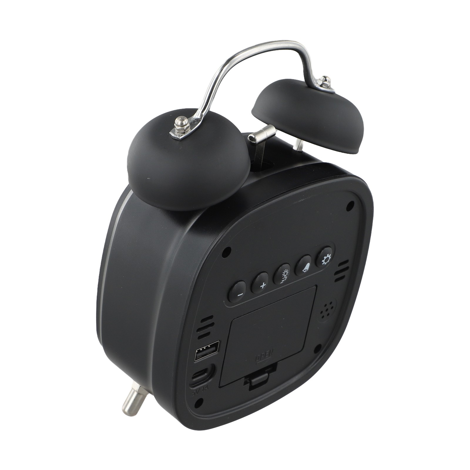 Peaceful Environment Digital Clock Easy Readability Mechanical Ringing Sound