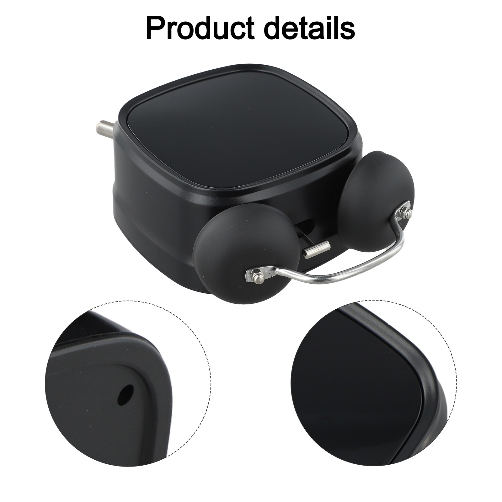 Peaceful Environment Digital Clock Easy Readability Mechanical Ringing Sound
