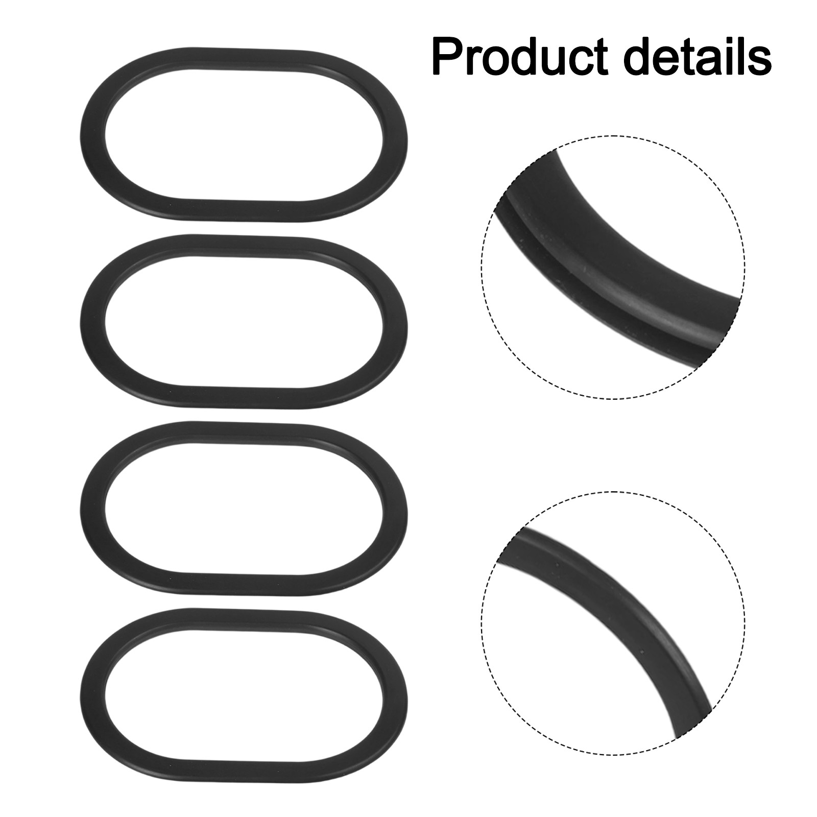Courtyard Heater Silicone Bucket Ring 4 Piece Set High Temperature Protection - Picture 20 of 31