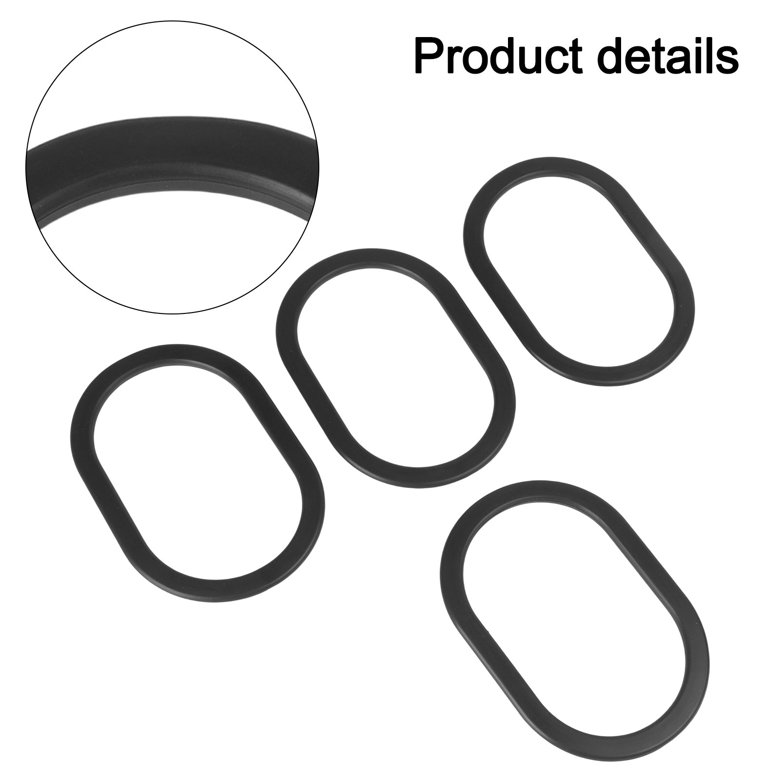 Courtyard Heater Silicone Bucket Ring 4 Piece Set High Temperature Protection - Picture 21 of 31