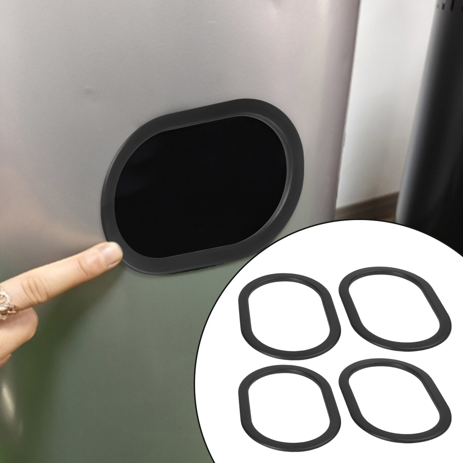 Courtyard Heater Silicone Bucket Ring 4 Piece Set High Temperature Protection - Picture 27 of 31