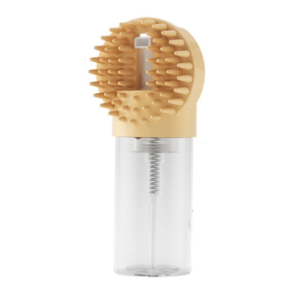 Bath Brush for Pets with Silicone Bristles for Easy Cleaning and Massage - Photo 11/11