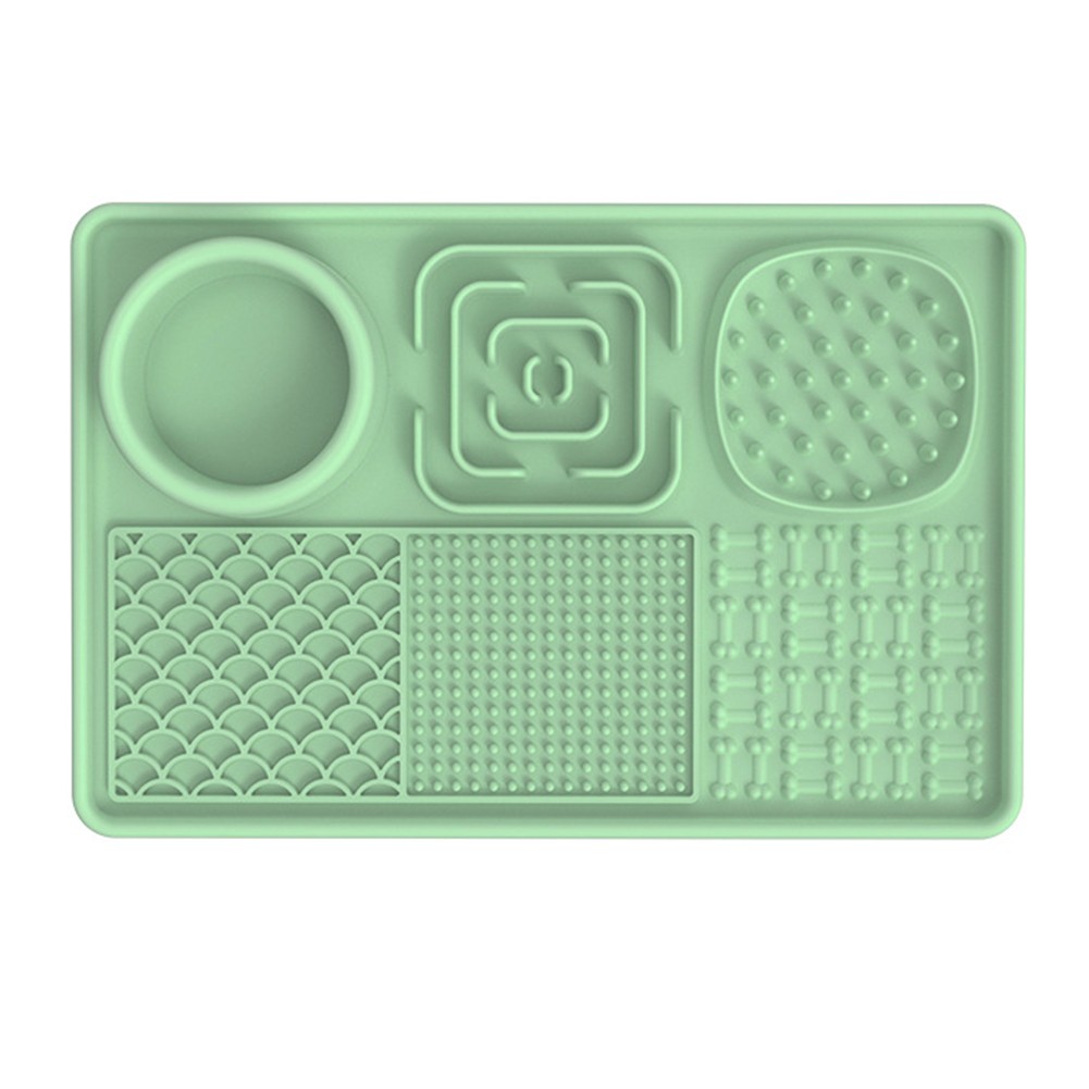 Slow Feeding Licking Mat for Cats and Dogs NonSlip Suction Cup Easy Clean - Bild 15 von 15