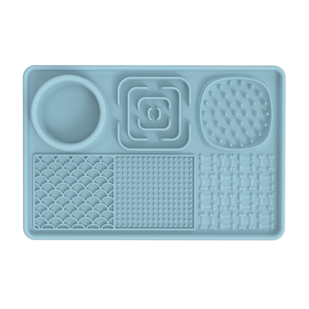 Slow Feeding Licking Mat for Cats and Dogs NonSlip Suction Cup Easy Clean - Bild 14 von 15