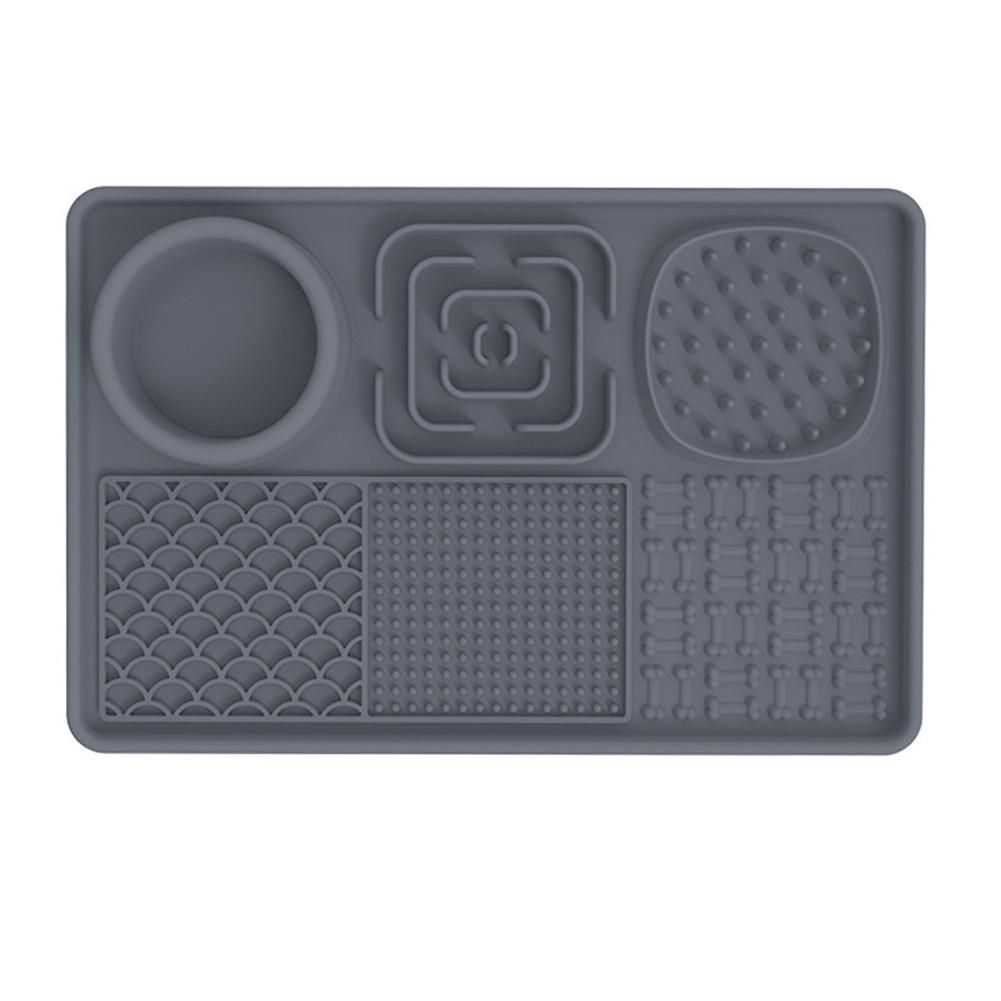 Slow Feeding Licking Mat for Cats and Dogs NonSlip Suction Cup Easy Clean - Bild 13 von 15