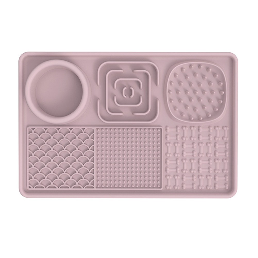 Slow Feeding Licking Mat for Cats and Dogs NonSlip Suction Cup Easy Clean - Bild 11 von 15