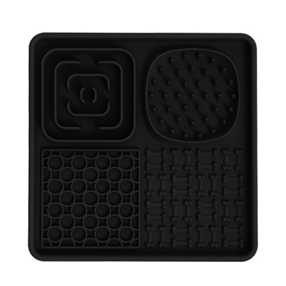 Anti Slip Pet Licking Mat Silicone Feeding Accessory for Dogs and Cats - Bild 16 von 17