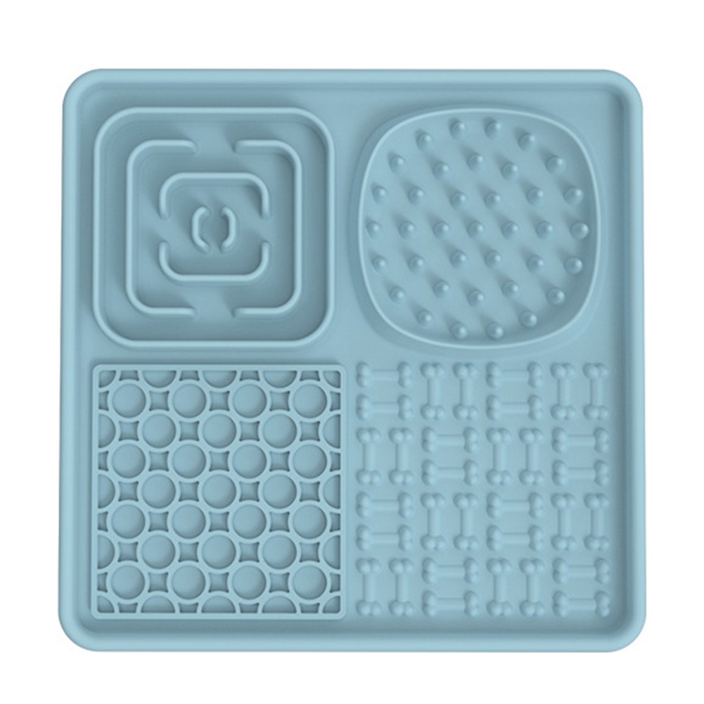 Anti Slip Pet Licking Mat Silicone Feeding Accessory for Dogs and Cats - Bild 17 von 17