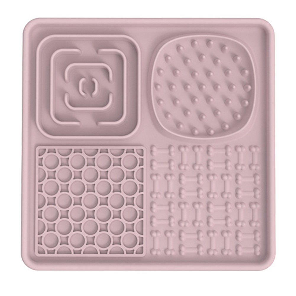 Anti Slip Pet Licking Mat Silicone Feeding Accessory for Dogs and Cats - Bild 14 von 17