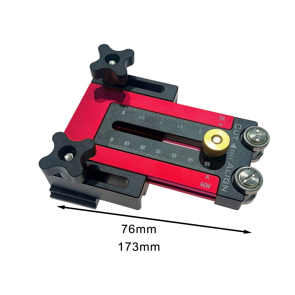 Accurate Cuts Table Saw Guide Adjustable Size Range Enhanced Sliding Stability - Picture 15 of 19
