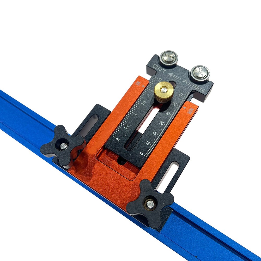 Accurate Cuts Table Saw Guide Adjustable Size Range Enhanced Sliding Stability - Picture 18 of 19