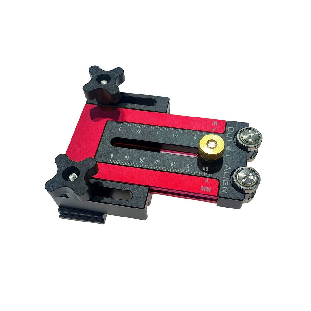 Accurate Cuts Table Saw Guide Adjustable Size Range Enhanced Sliding Stability - Picture 13 of 19