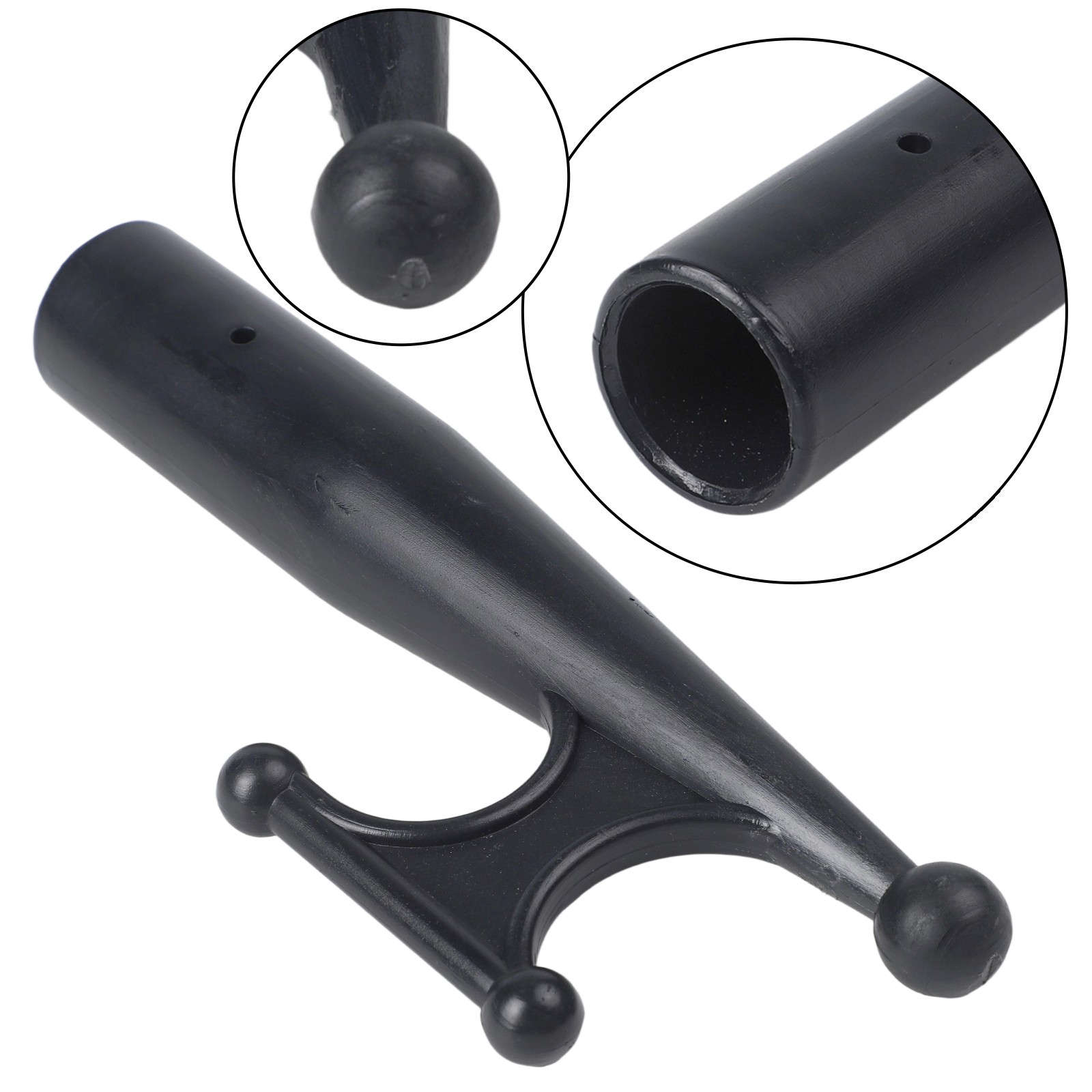 New Practical Docking Head Top Hooks Boat Hook Tip Blunt Tip Docking Hook