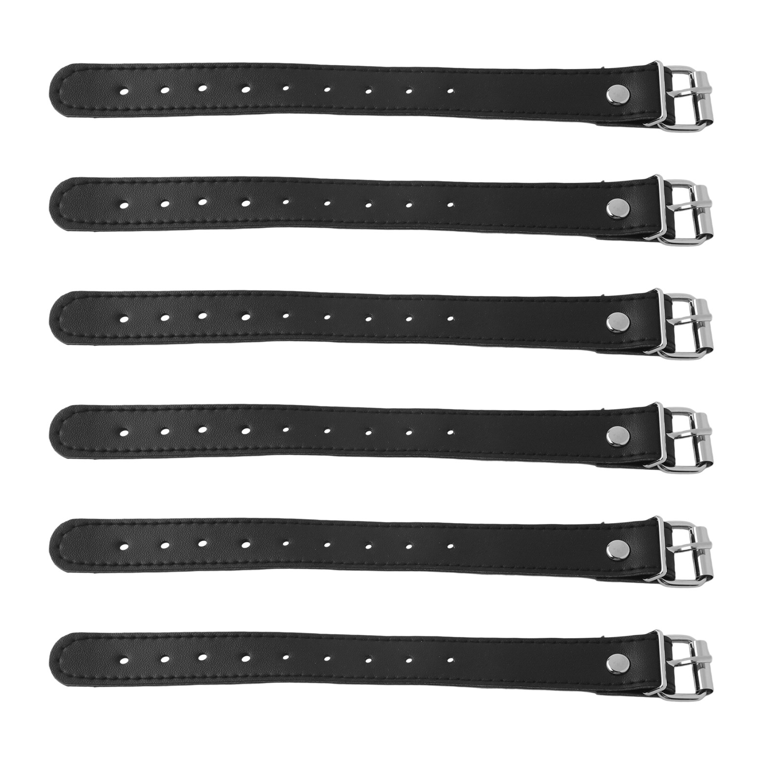 6pcs Adjustable Straps for Bicycle Basket Fits Most Front Handlebar Storage