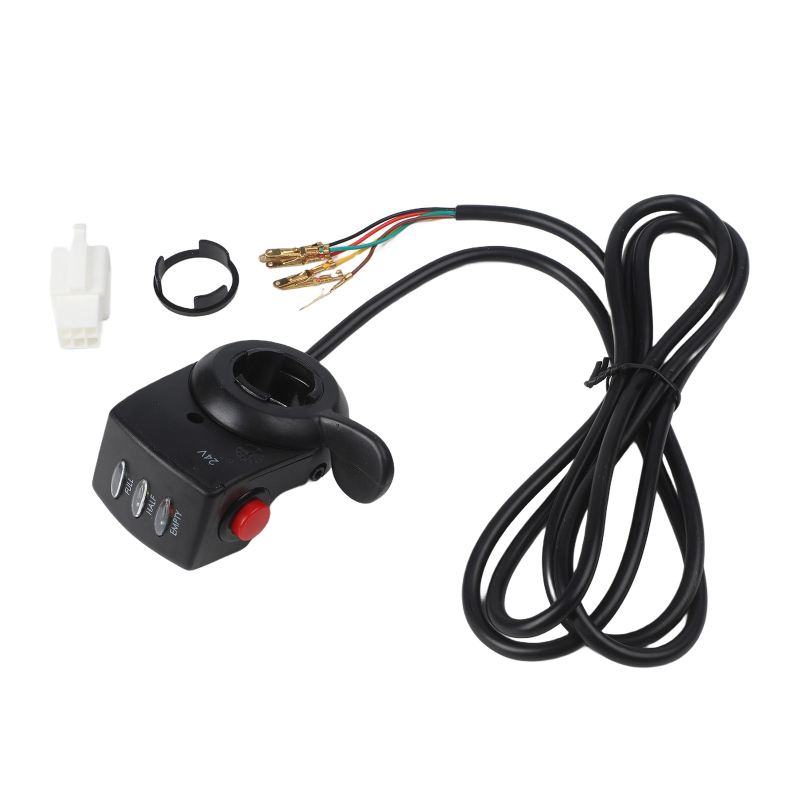 LED Thumb Throttle for E Bikes and Scooters with 24V 36V 48V Speed Control