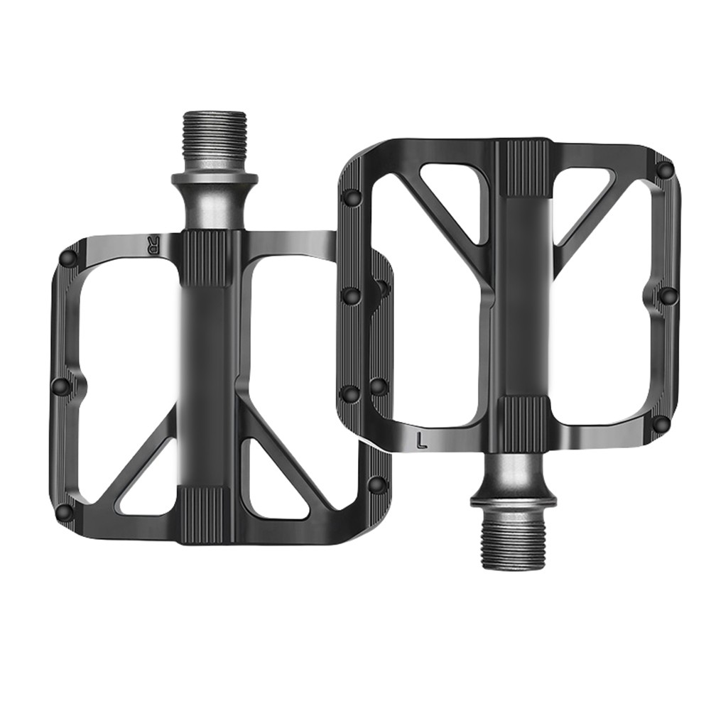 Aluminum Alloy Pedals for Electric Bicycles with Antislip Design Black - Picture 20 of 22