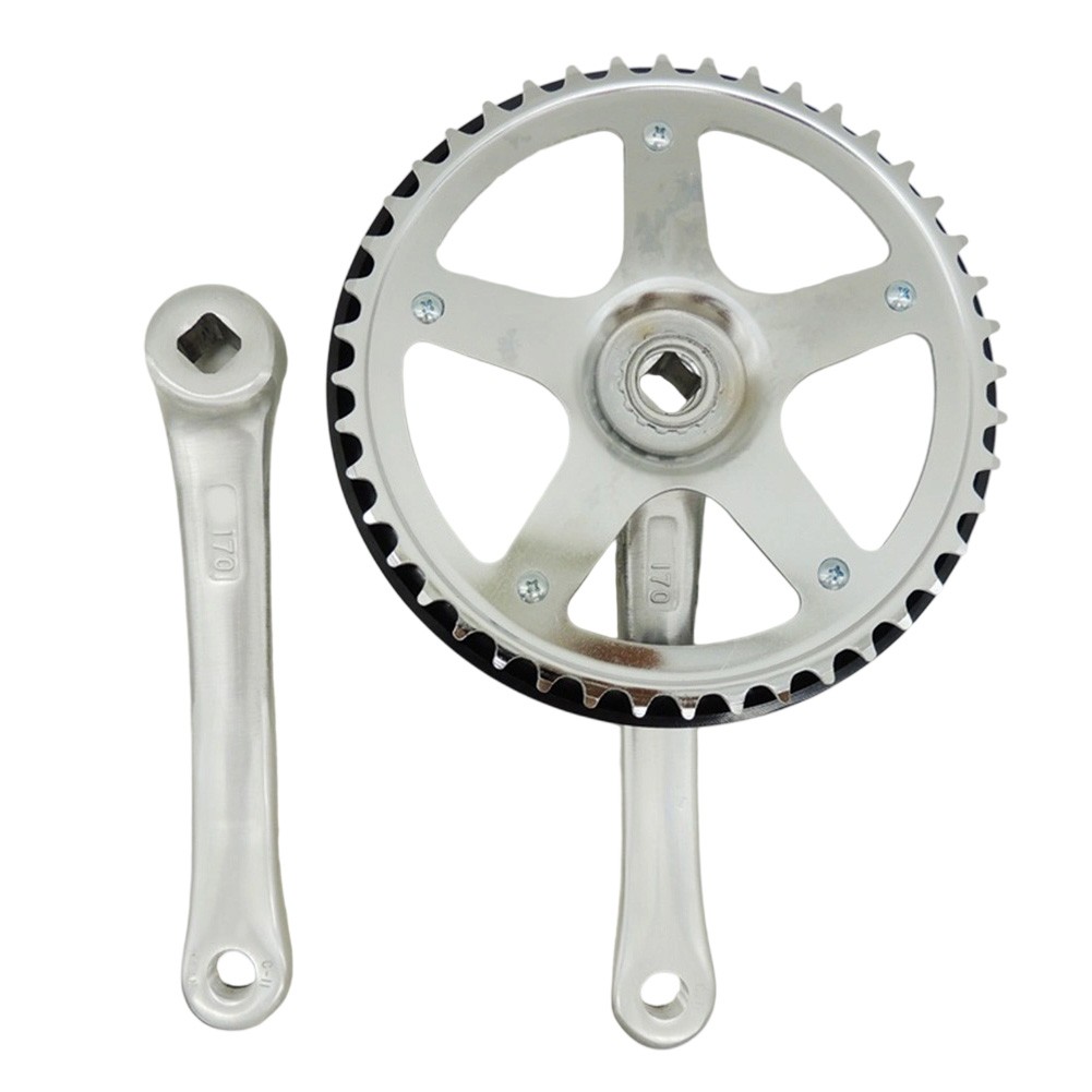 44T Folding Chainring with 170mm Crankset and Square Hole Designed for Bicycles - Picture 14 of 25